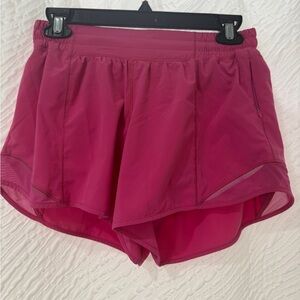 lululemon athletica Fuchsia Athletic Shorts